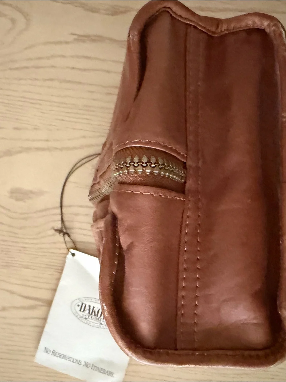 Vintage TUMI Leather toiletry bag from their Dakota Collection